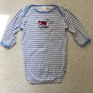 Sleeper Gown with Mitten Cuffs